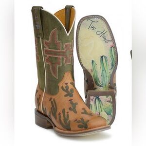 Women's Tin Haul Cactaplicity Western Boots Cactus